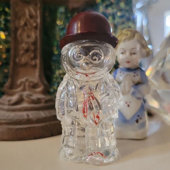 Moon Mullins Vintage Salt-Pepper Shaker ~ Bowler Hat - Bakelite? ~ With Flaw* - Picture 4 of 16